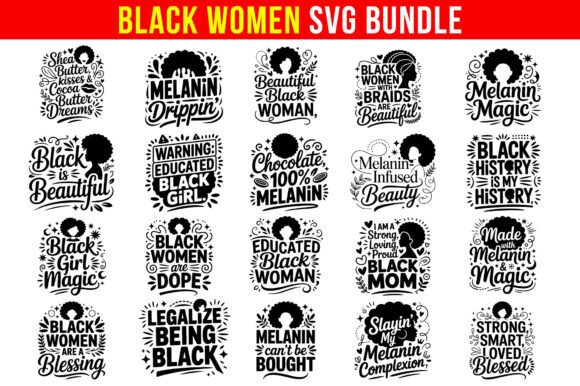 20 Black Women SVG Bundle: An Embroidery Review