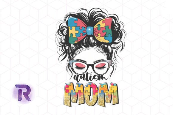 Autism Mom Awareness Sublimation PNG Review