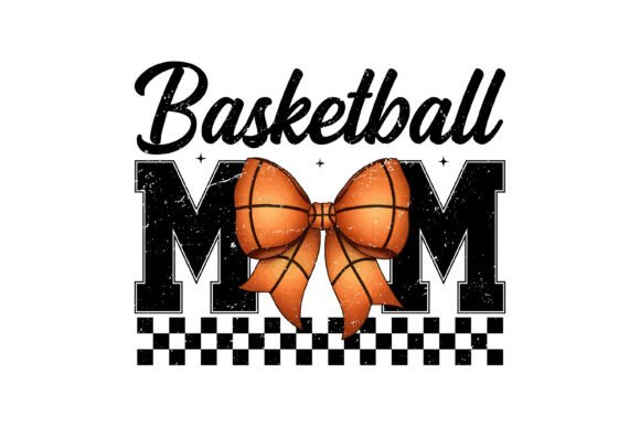 Basketball Mom Bow Typography: A Stitch Test