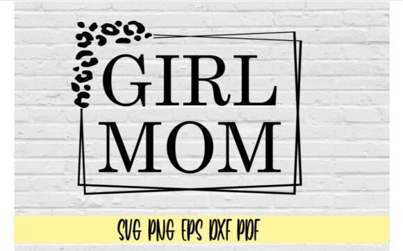 Girl Mom Leopard Print with Boho Frame Review