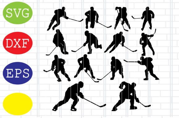 Ice Hockey Player Svg: A Designer’s Stitch Test