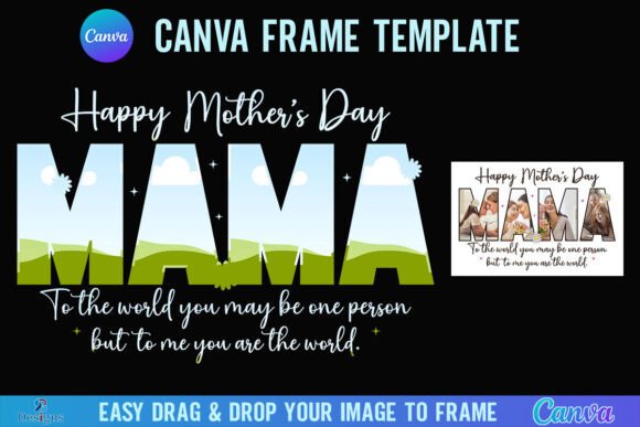 Mama Mother's Day Canva Frame: An Embroidery Review