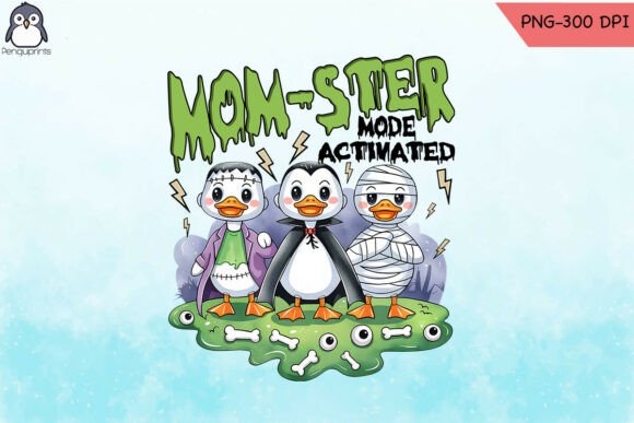 Mom-Ster Mode Fun Duck Ghost PNG Review