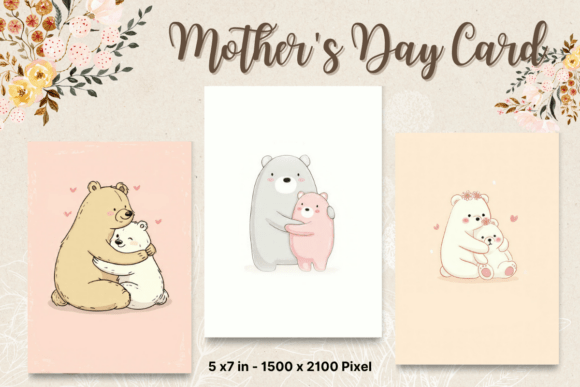 Mother s Day Card MOM Bear Postcard_30 Review