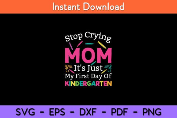 Stop Crying Mom: First Day Embroidery Review