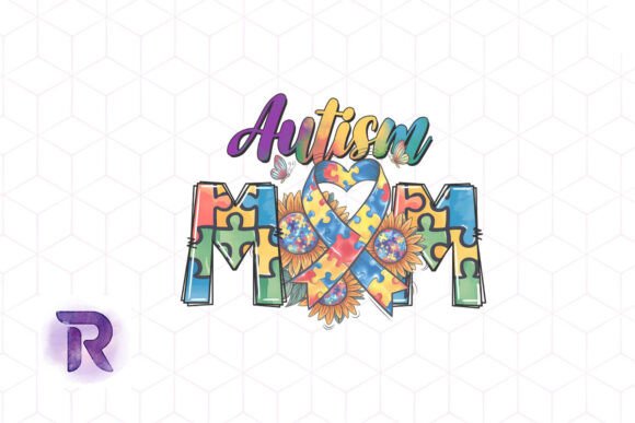 Sublimation Autism Mom Awareness PNG Review