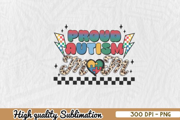Sublimation Proud Autism Mom PNG Review