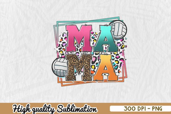 Volleyball Leopard Mom PNG: Embroidery Review