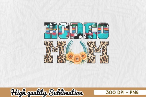 Western Rodeo Mom Sublimation PNG Review